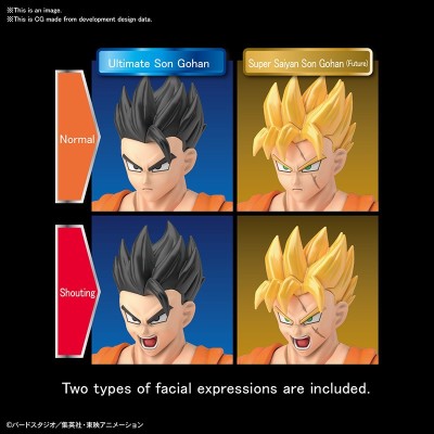 DRAGON BALL Z FIGURE RISE - ULTIMATE SON GOHAN MODEL KIT ACTION FIGURE BANDAI