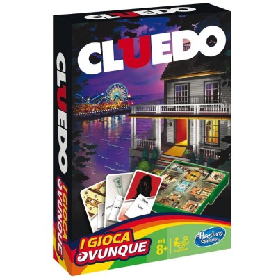 TRAVEL CLUEDO GIOCO DA TAVOLO ITALIANO HASBRO
