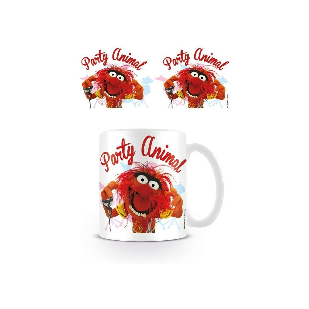 PYRAMID INTERNATIONAL MUPPETS PARTY ANIMAL CERAMIC MUG TAZZA IN CERAMICA