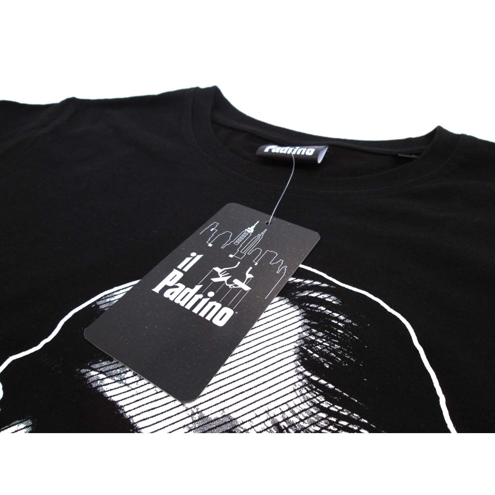 MAGLIA T SHIRT THE GODFATHER IL PADRINO NERA