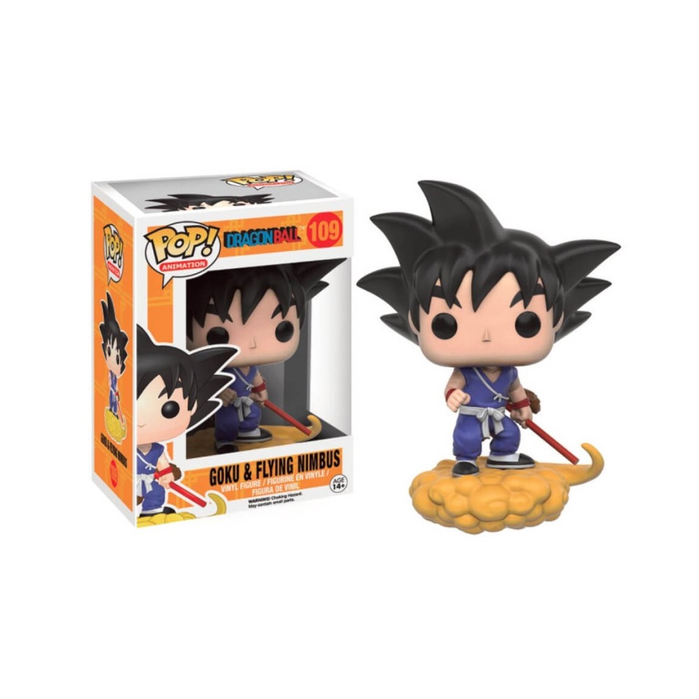 FUNKO POP! DRAGON BALL Z - GOKU & FLYING NIMBUS BOBBLE HEAD KNOCKER FIGURE FUNKO