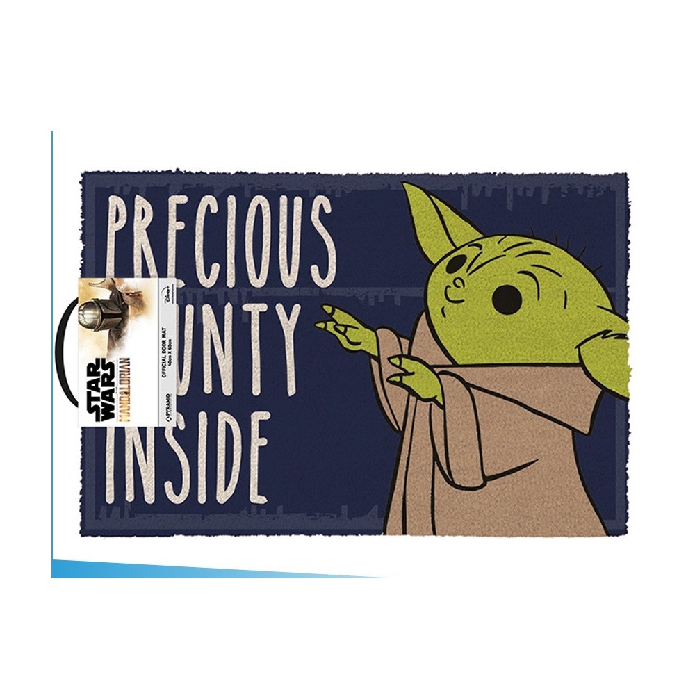 STAR WARS MANDALORIAN PRECIOUS BOUNTY INSIDE DOORMAT ZERBINO TAPPETINO PYRAMID INTERNATIONAL