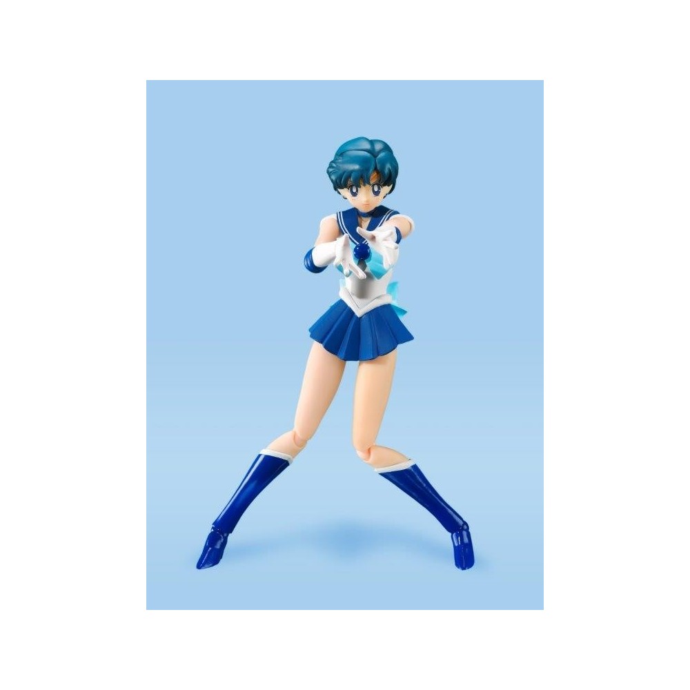 BANDAI SAILOR MERCURY ANIMATION COLOR EDITION S.H. FIGUARTS ACTION FIGURE