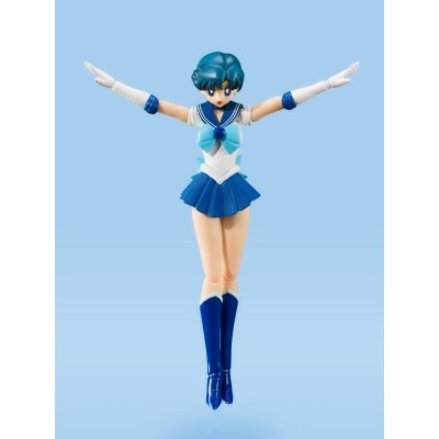 BANDAI SAILOR MERCURY ANIMATION COLOR EDITION S.H. FIGUARTS ACTION FIGURE