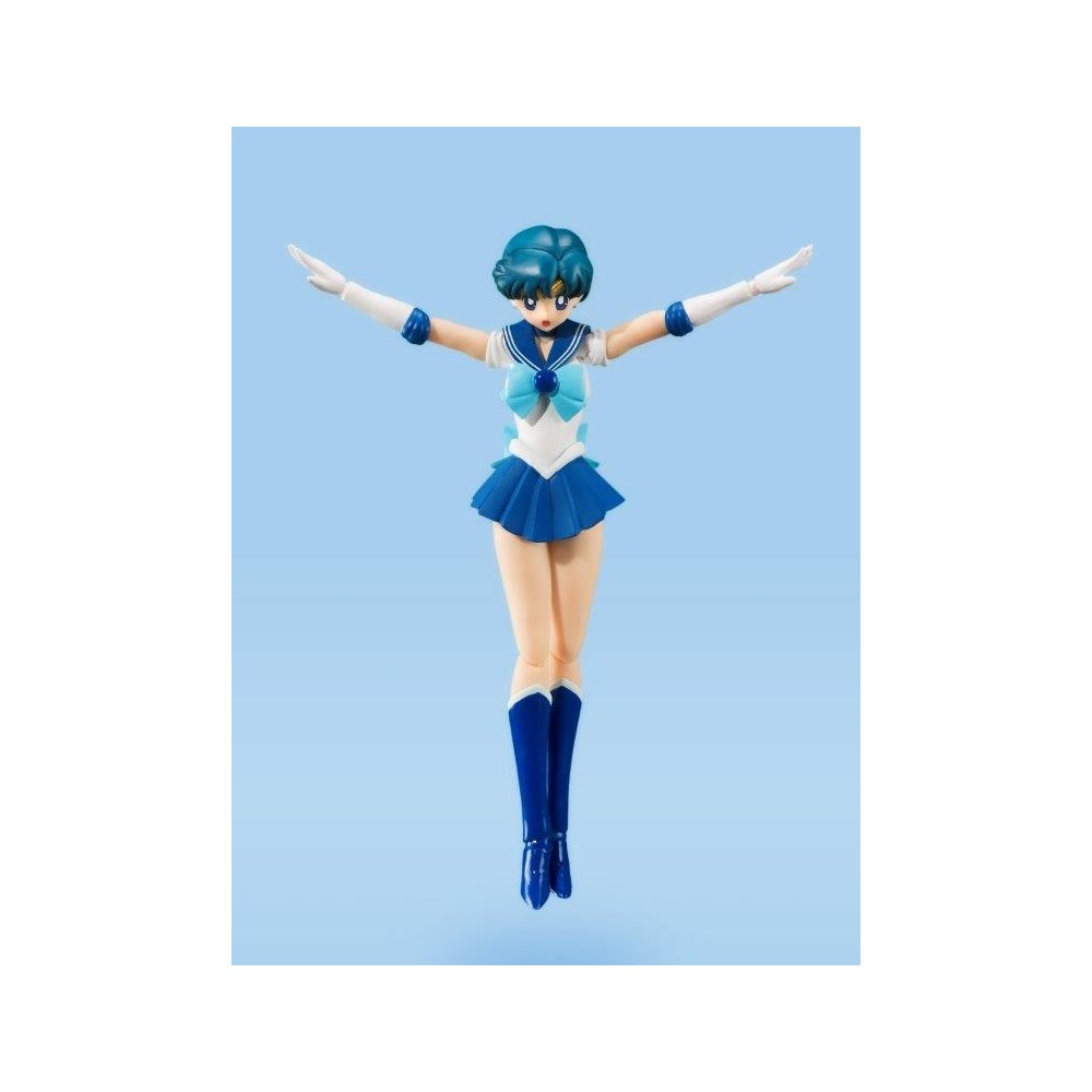 BANDAI SAILOR MERCURY ANIMATION COLOR EDITION S.H. FIGUARTS ACTION FIGURE
