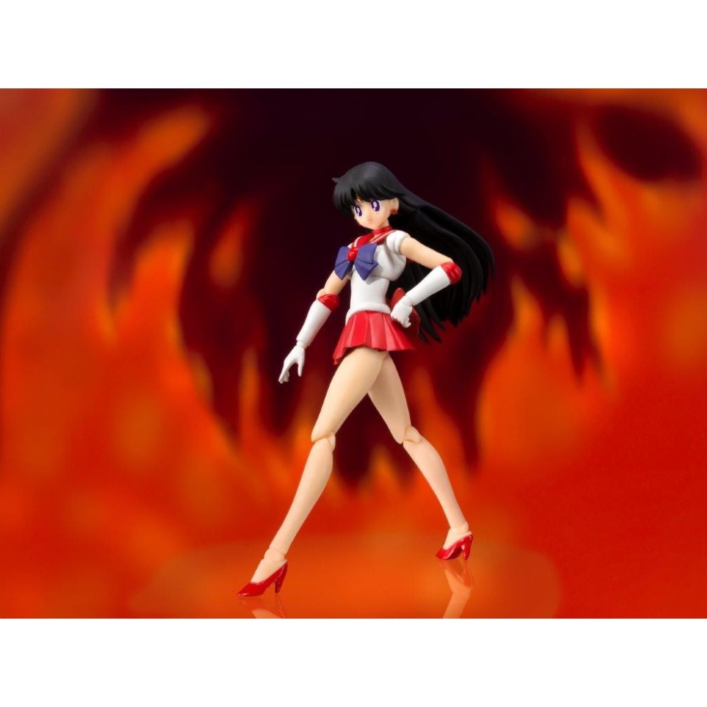 BANDAI SAILOR MARS ANIMATION COLOR EDITION S.H. FIGUARTS ACTION FIGURE