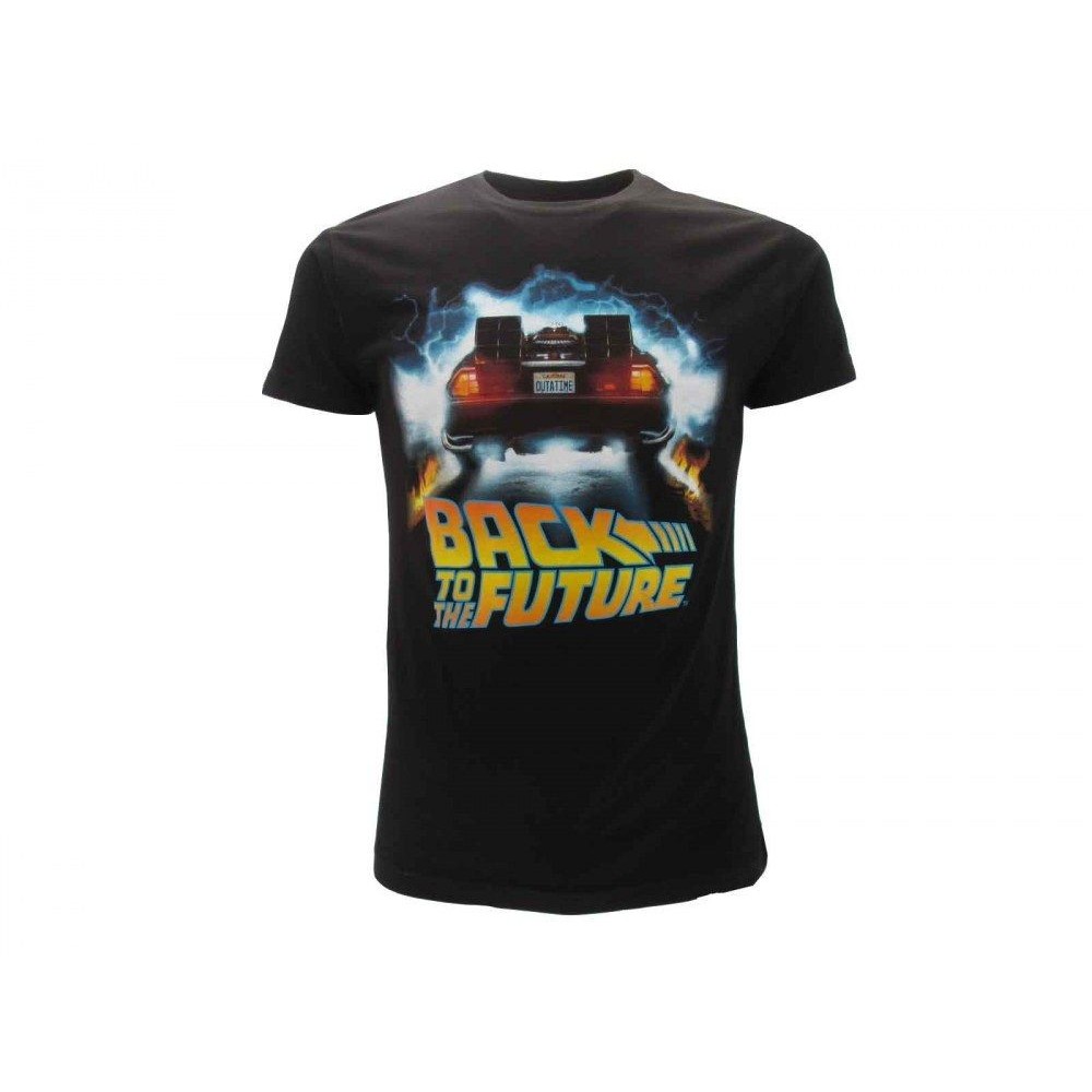MAGLIA T SHIRT BACK TO THE FUTURE DELOREAN