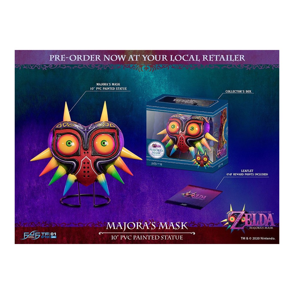 THE LEGEND OF ZELDA MAJORA'S MASK REPLICA STATUE FIRST4FIGURES