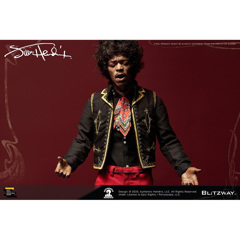 BLITZWAY JIMI HENDRIX 1/6 ACTION FIGURE