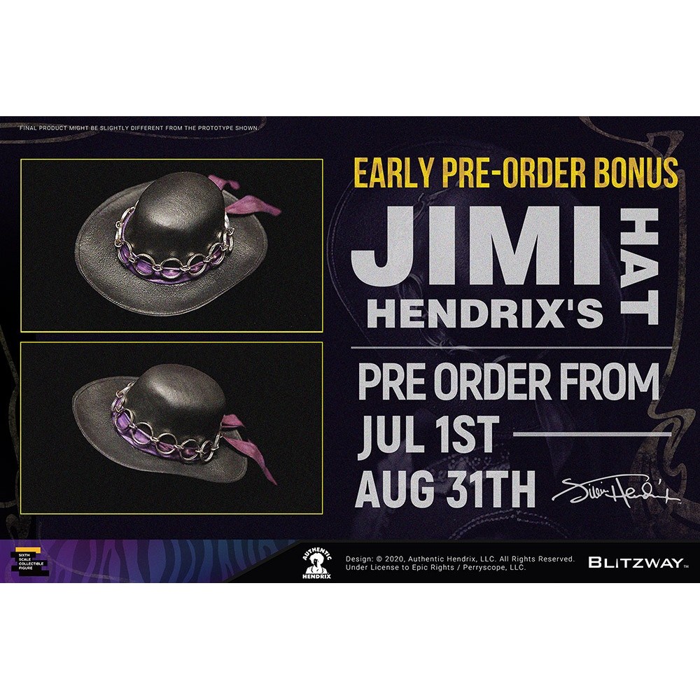 BLITZWAY JIMI HENDRIX 1/6 ACTION FIGURE