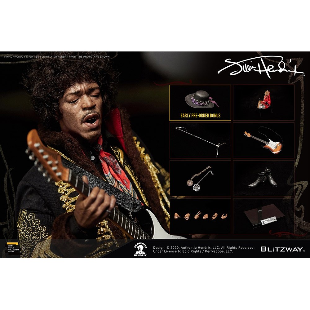 BLITZWAY JIMI HENDRIX 1/6 ACTION FIGURE