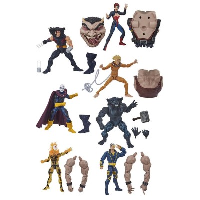 HASBRO MARVEL LEGENDS X-MEN SET SUGAR MAN MORPH ACTION FIGURE