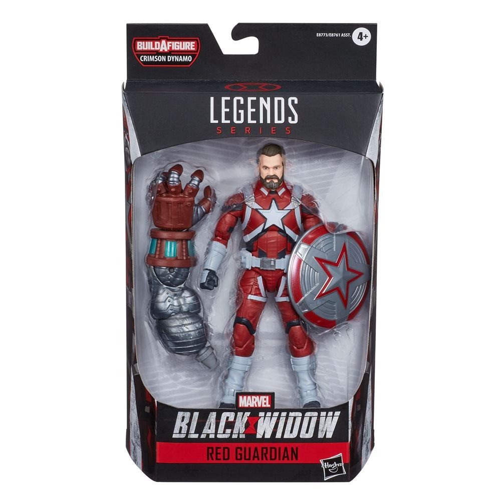 HASBRO MARVEL LEGENDS BLACK WIDOW RED GUARDIAN ACTION FIGURE
