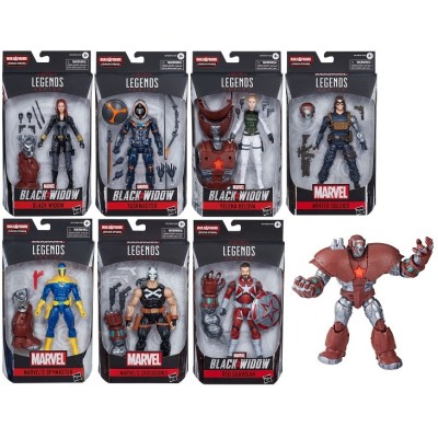 HASBRO MARVEL LEGENDS BLACK WIDOW RED GUARDIAN ACTION FIGURE