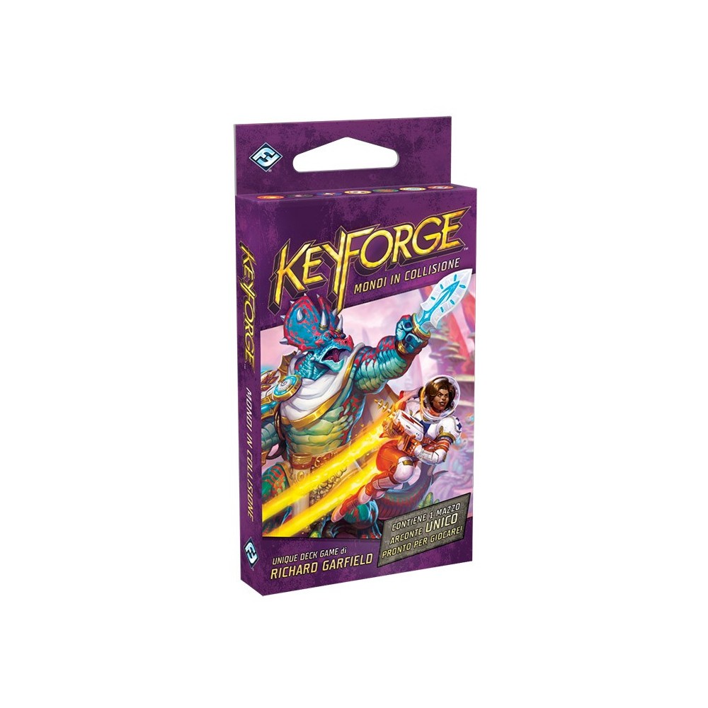 KEYFORGE MONDI IN COLLISIONE MAZZO ARCONTE SINGOLO IN ITALIANO ASTERION