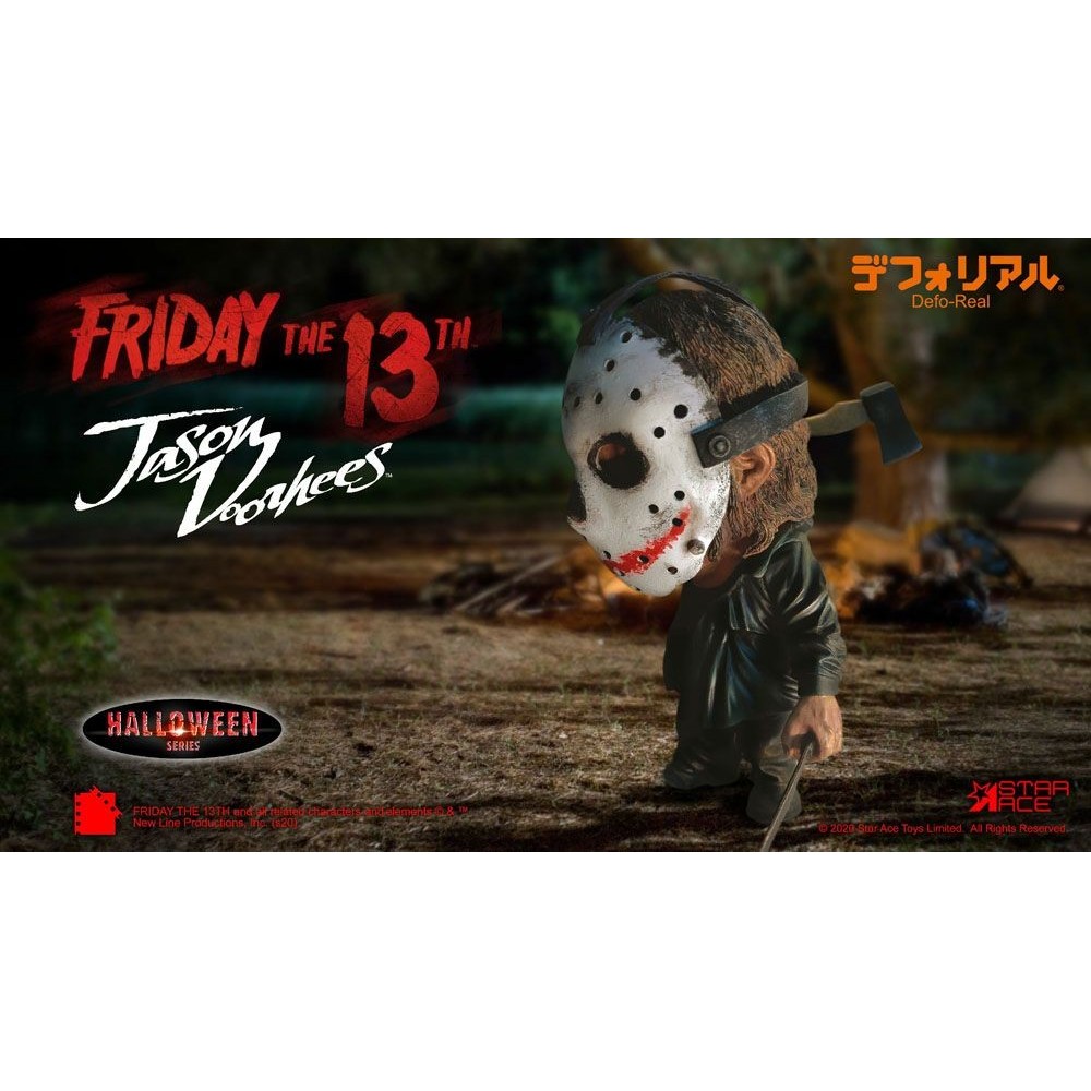 FRIDAY THE 13TH JASON VOORHEES HALLOWEEN DEFO REAL STATUE FIGURE STAR ACE