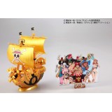ONE PIECE GRAND SHIP COLLECTION THOUSAND SUNNY FILM GOLD MODEL KIT BANDAI