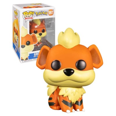 FUNKO POP! POKEMON GROWLITHE BOBBLE HEAD FIGURE FUNKO