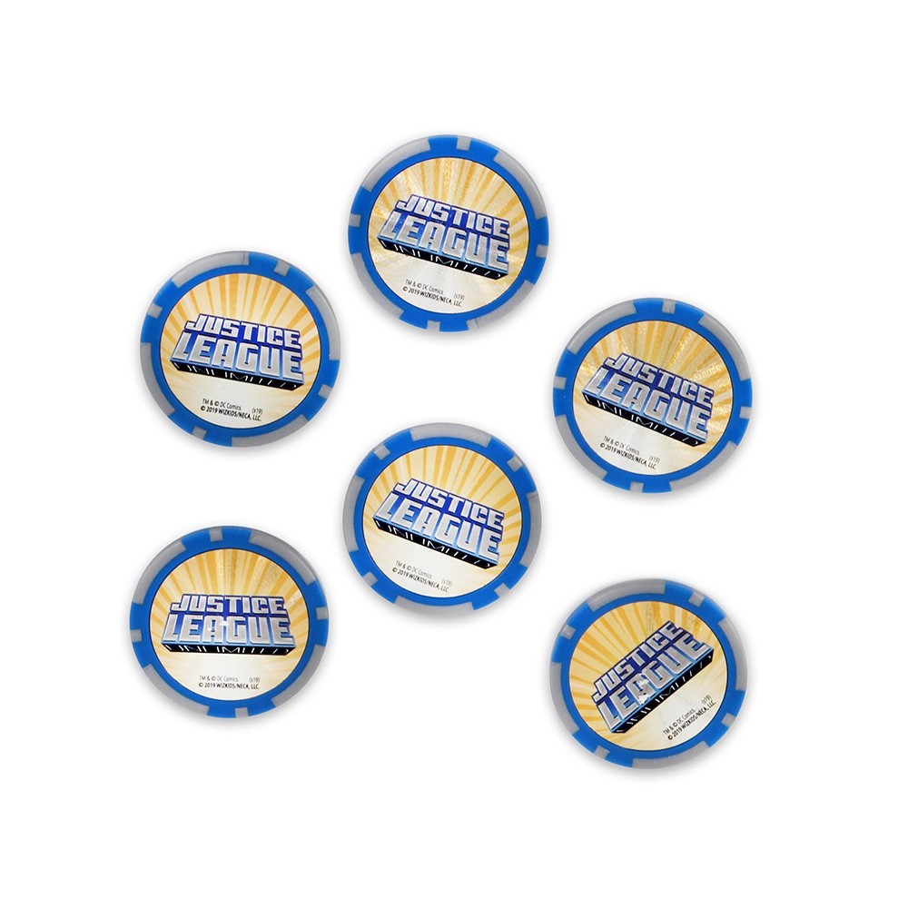 DC JUSTICE LEAGUE UNLIMITED HEROCLIX DICE AND TOKEN PACK WIZKIDS