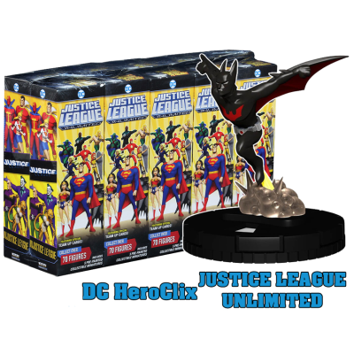 DC JUSTICE LEAGUE UNLIMITED HEROCLIX 10X BOOSTER BRICK WIZKIDS