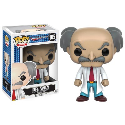 FUNKO POP! MEGAMAN DR. WILY BOBBLE HEAD KNOCKER FIGURE FUNKO