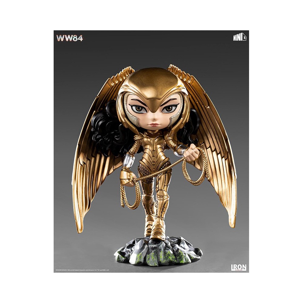 WW84 WONDER WOMAN ARMORED MINICO FIGURE STATUE IRON STUDIOS