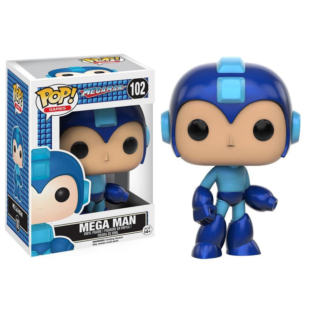 FUNKO POP! MEGAMAN - MEGA MAN BOBBLE HEAD KNOCKER FIGURE FUNKO
