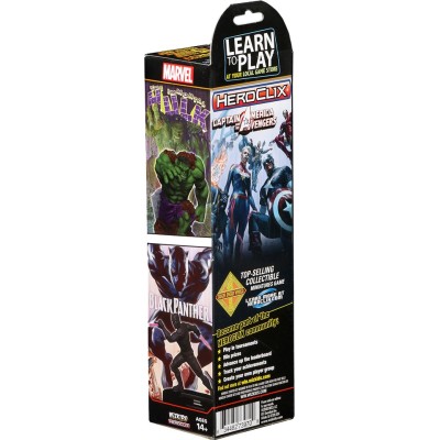 MARVEL HEROCLIX CAPTAIN AMERICA AND THE AVENGERS 10X BOOSTER BRICK WIZKIDS