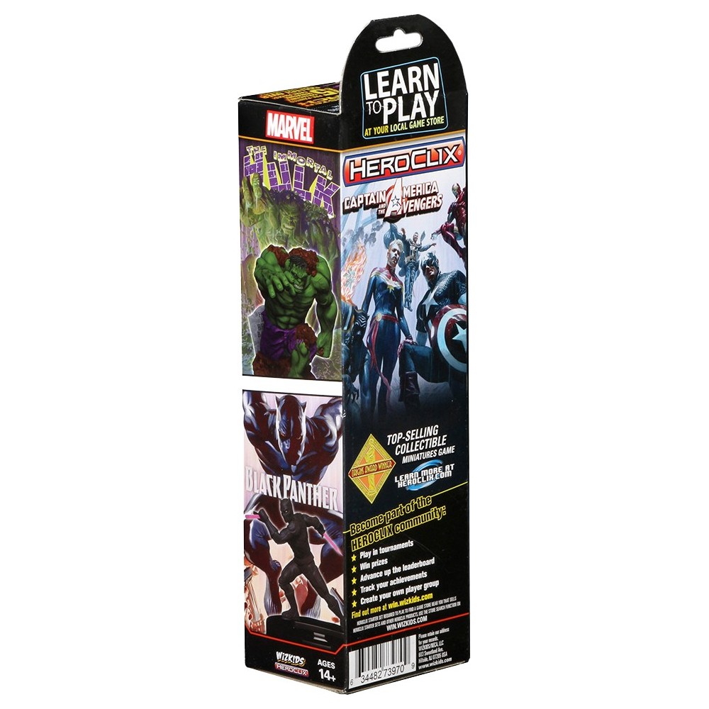 MARVEL HEROCLIX CAPTAIN AMERICA AND THE AVENGERS 10X BOOSTER BRICK WIZKIDS
