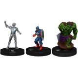 MARVEL HEROCLIX CAPTAIN AMERICA AND THE AVENGERS 10X BOOSTER BRICK WIZKIDS