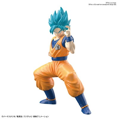 EG ENTRY GRADE DRAGON BALL SUPER SAIYAN GOD GOKU MODEL KIT FIGURE BANDAI