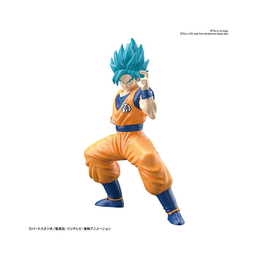 EG ENTRY GRADE DRAGON BALL SUPER SAIYAN GOD GOKU MODEL KIT FIGURE BANDAI