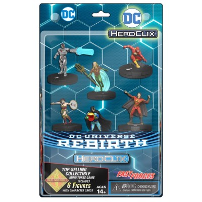 DC UNIVERSE REBIRTH HEROCLIX FAST FORCES MINIATURES WIZKIDS