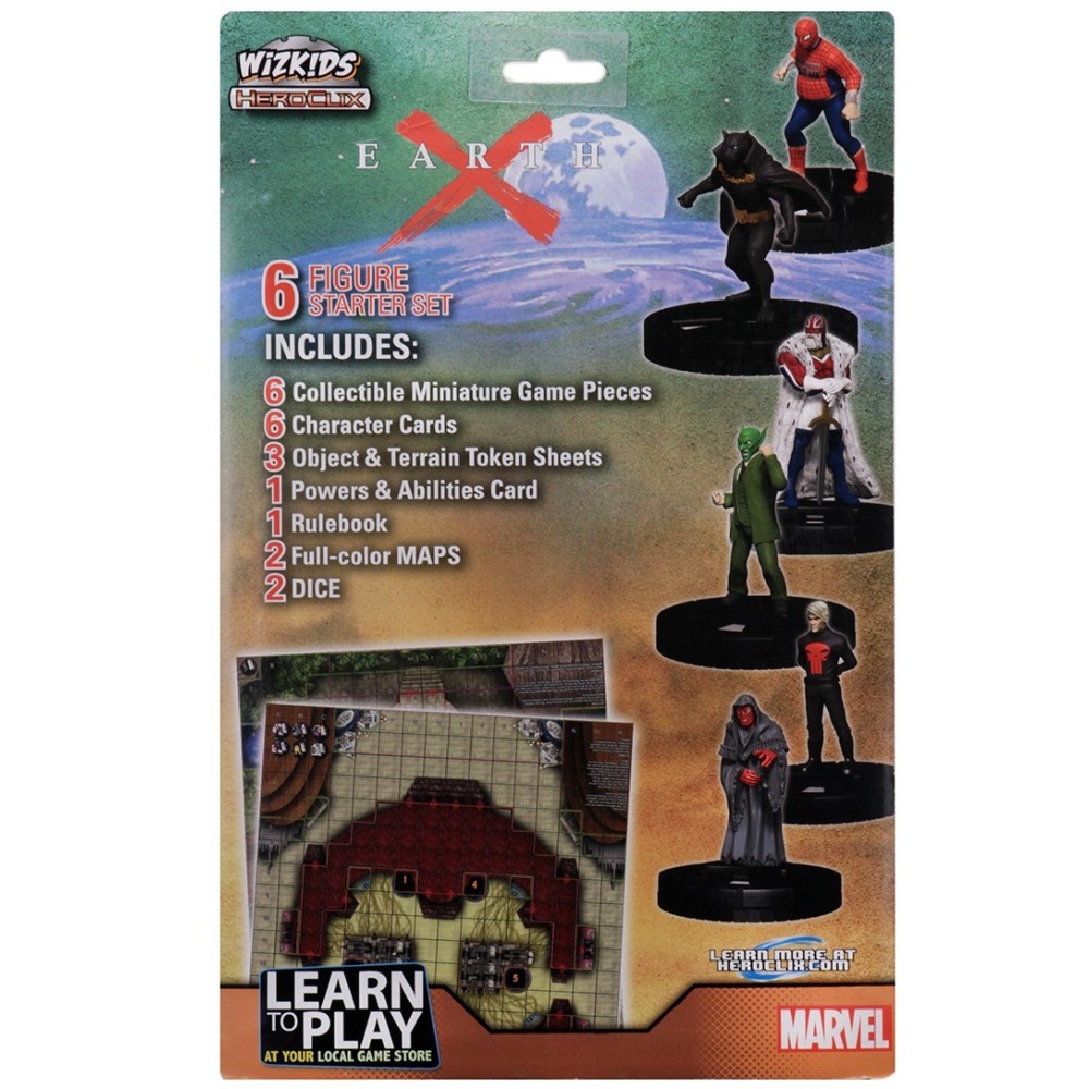 MARVEL HEROCLIX EARTH X STARTER SET MINIATURES WIZKIDS