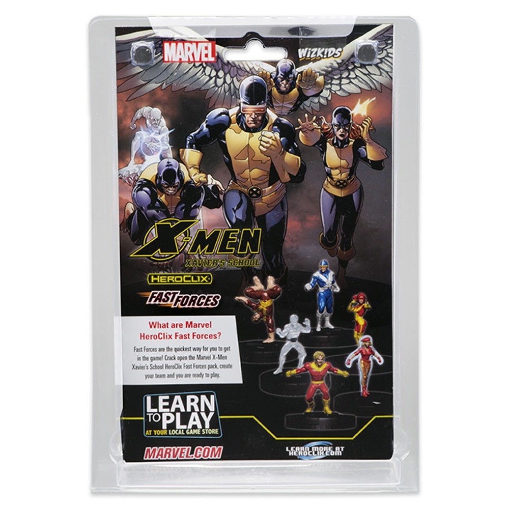 MARVEL HEROCLIX X-MEN XAVIER'S SCHOOL FAST FORCES MINIATURES WIZKIDS