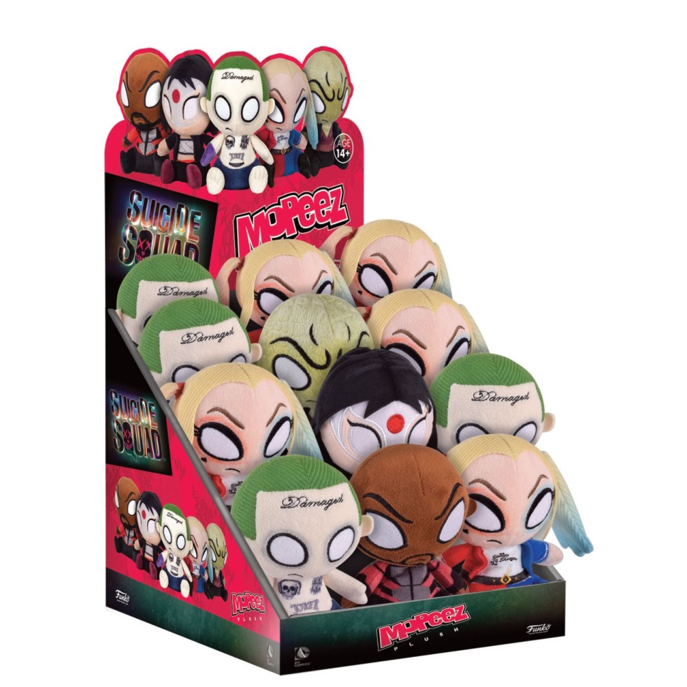 SUICIDE SQUAD - PUPAZZO PELUCHE DEADSHOT 12CM MOPEEZ PLUSH FUNKO