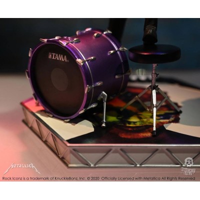 ROCK ICONZ METALLICA LARS ULRICH STATUA FIGURE KNUCKLEBONZ