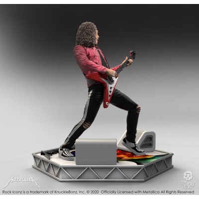 ROCK ICONZ METALLICA KIRK HAMMETT STATUA FIGURE KNUCKLEBONZ