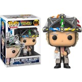 FUNKO POP! BACK TO THE FUTURE DOC WITH HELMET BOBBLE HEAD KNOCKER FIGURE FUNKO