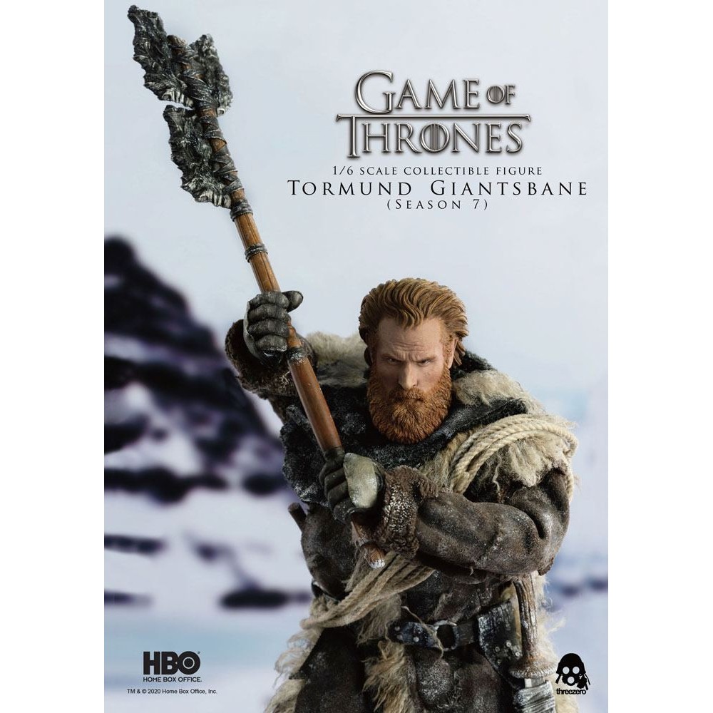 GAME OF THRONES TORMUND GIANTSBANE ACTION FIGURE THREEZERO