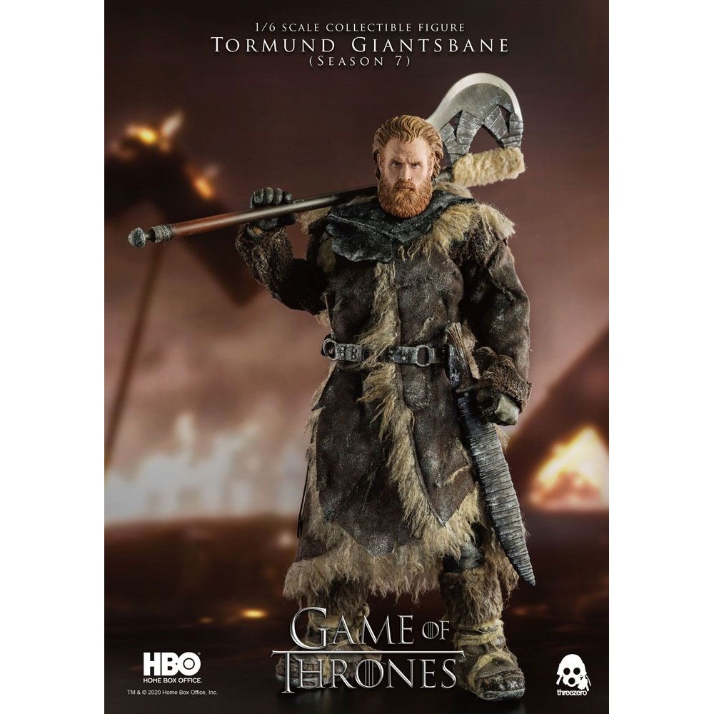 GAME OF THRONES TORMUND GIANTSBANE ACTION FIGURE THREEZERO