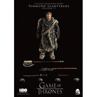 GAME OF THRONES TORMUND GIANTSBANE ACTION FIGURE THREEZERO