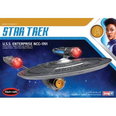 POLAR LIGHTS STAR TREK U.S.S. ENTERPRISE NCC-1701 1/2500 MODEL KIT