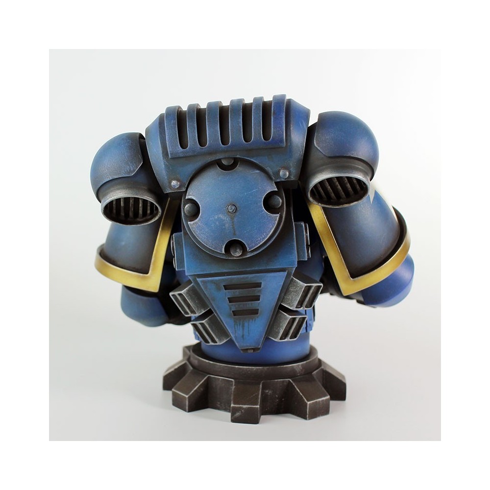 WARHAMMER 40000 ULTRAMARINE PRIMARIS BUSTO STATUA SEMIC