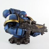WARHAMMER 40000 ULTRAMARINE PRIMARIS BUSTO STATUA SEMIC