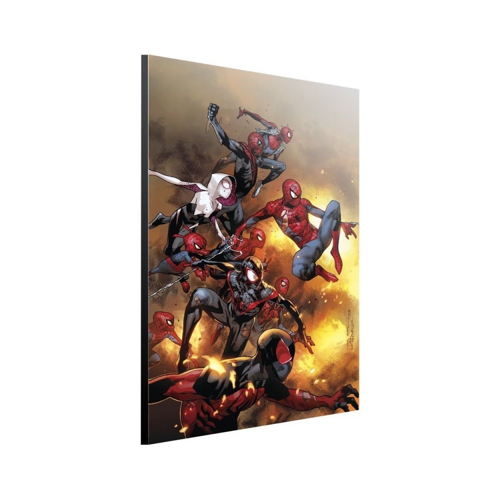 SPIDER-VERSE BY COIPEL WOOD PRINT STAMPA SU LEGNO SEMIC