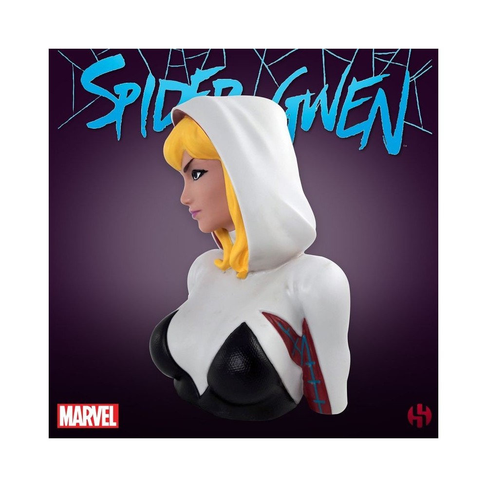 SPIDER-GWEN DELUXE BUST BANK FIGURE SEMIC