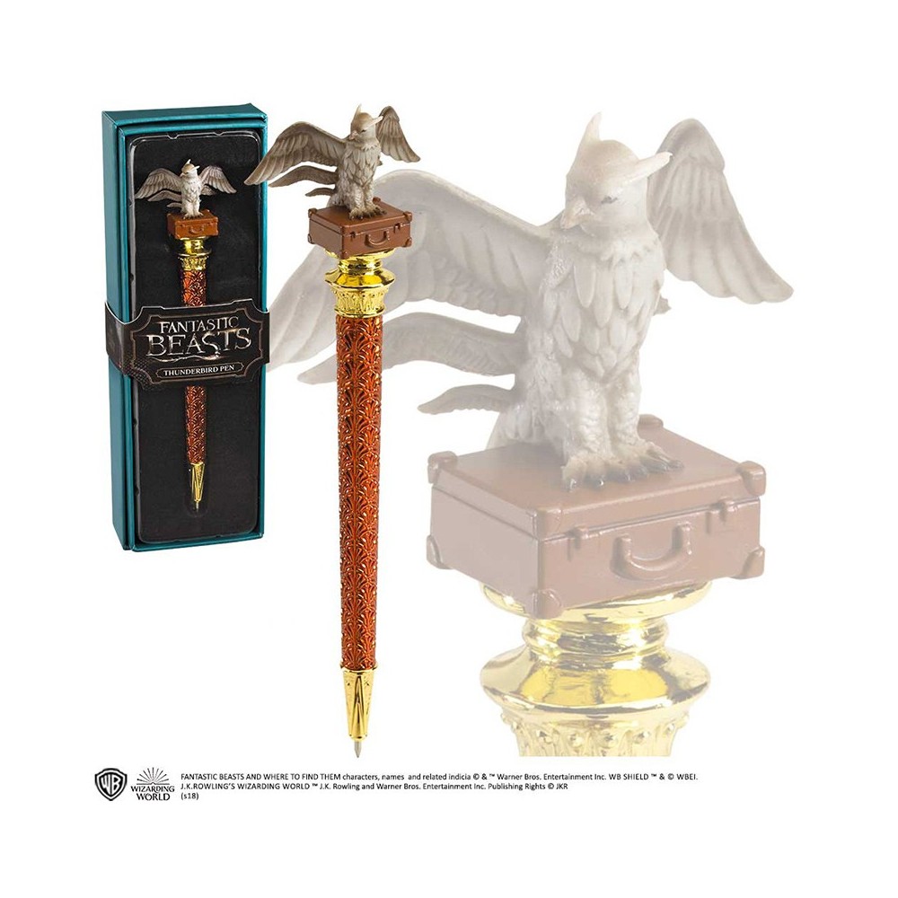 NOBLE COLLECTIONS HARRY POTTER FANTASTIC BEASTS THUNDERBIRD PEN