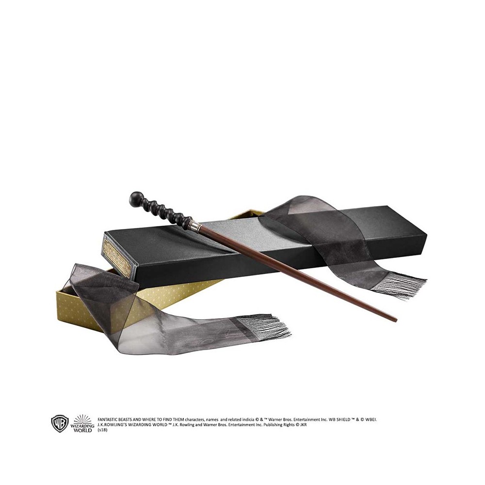 NOBLE COLLECTIONS HARRY POTTER FANTASTIC BEAST ABERNATHY WAND BACCHETTA