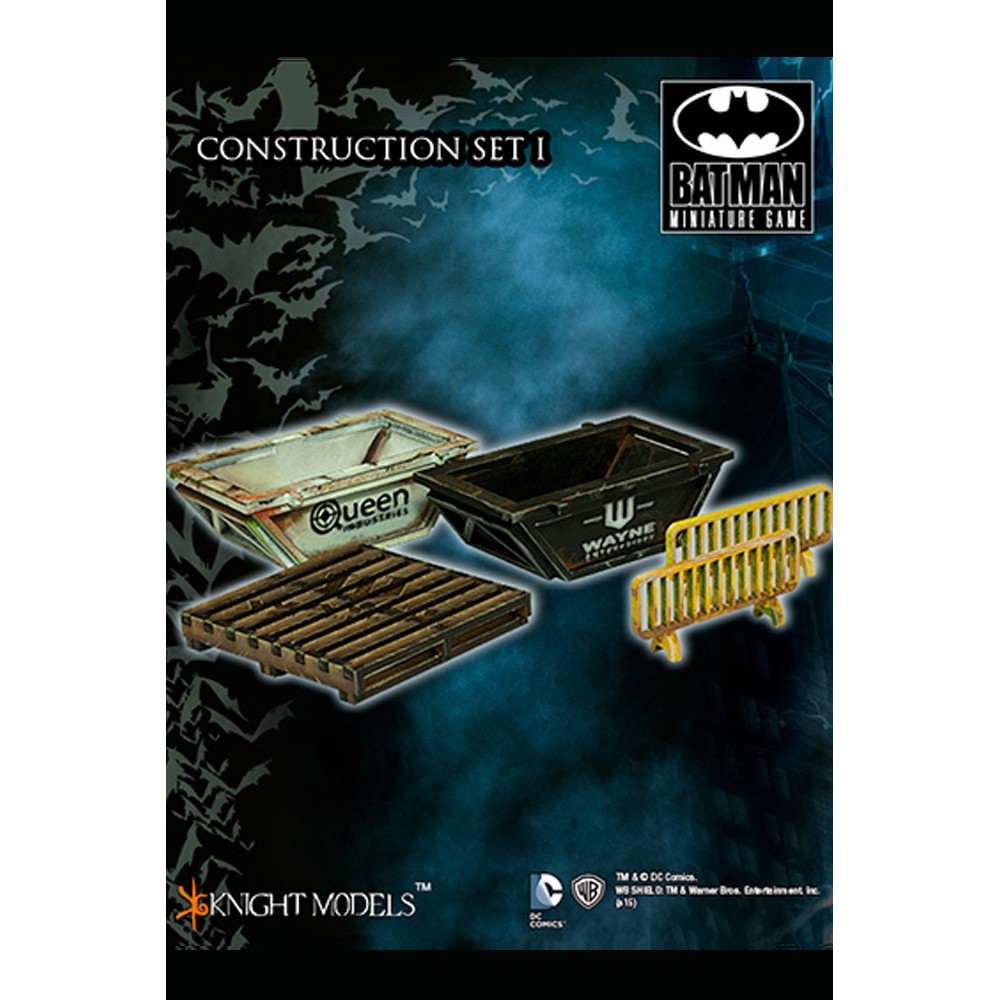 KNIGHT MODELS BATMAN MINIATURE GAME - CONSTRUCTION SET 1 SCENARY MINI RESIN STATUE FIGURE